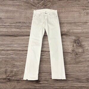 Rag & Bone Dre Low Rise Skinny Jeans Women's 25 Aged Bright White Denim